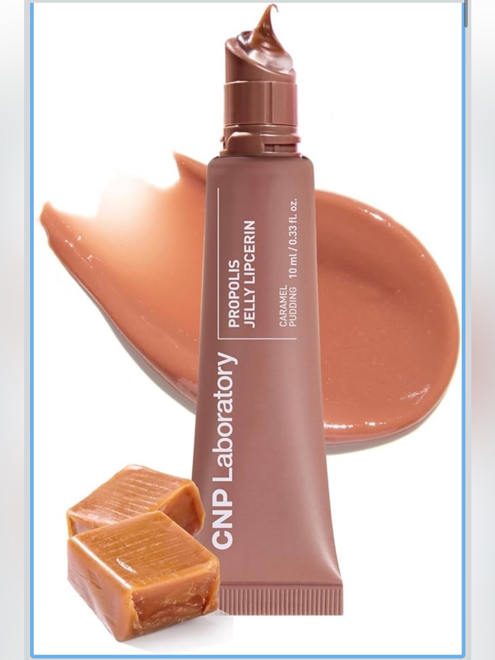 CNP Laboratory Propolis Jelly Lipcerin #3 Caramel Pudding Tinted Lip Gloss 10ml